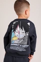 LUFFY Anime Dark Blue Pajama